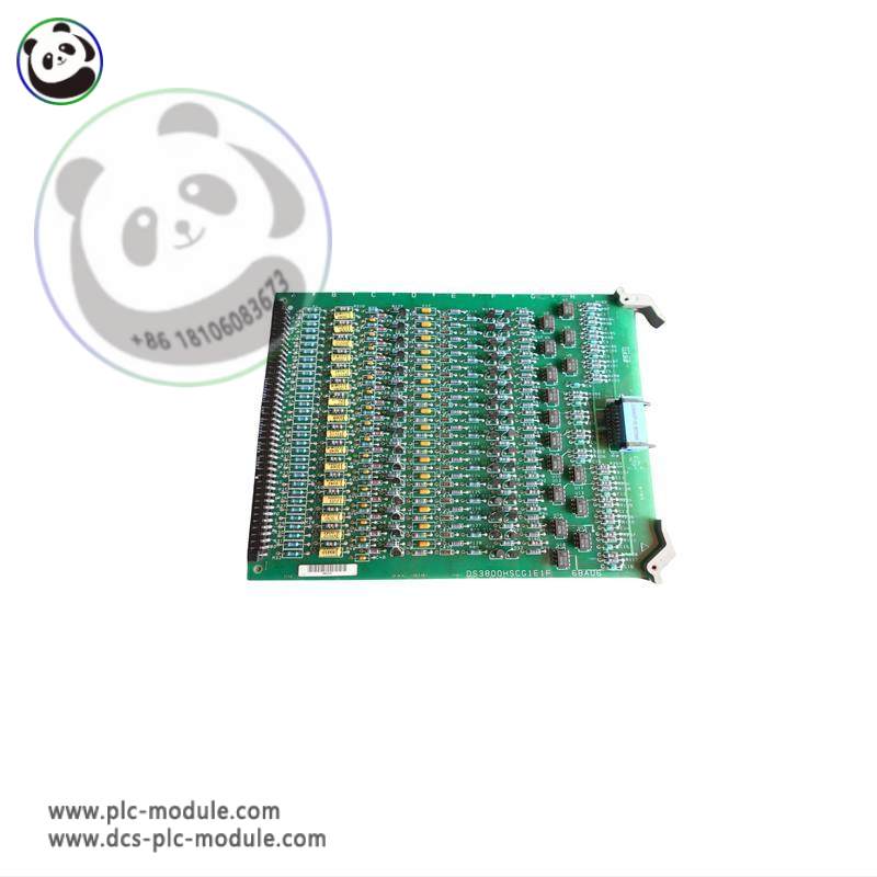 GE DS3800HSCG1E1F - High Level Isolator Board for Advanced Turbine Control