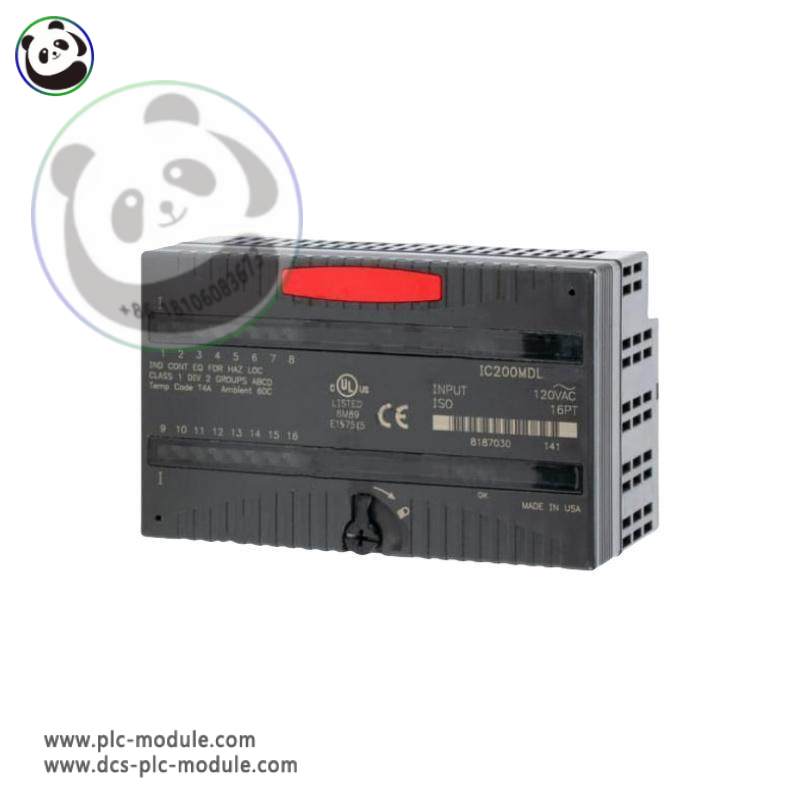 GE FANUC IC200MDL330 Network Interface Unit - Advanced Control Solution for Industrial Automation