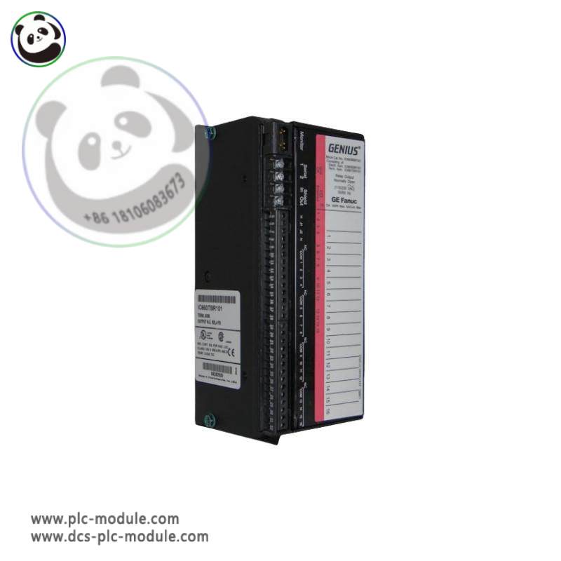 GE FANUC IC660BBR101 Relay Block: Advanced Control Module for Industrial Applications