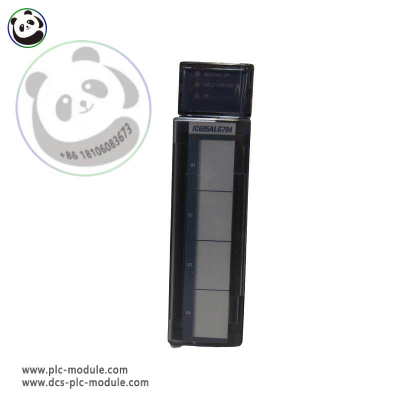 GE Fanuc IC695ALG704: 4-Channel Analog Output Module for Industrial Automation