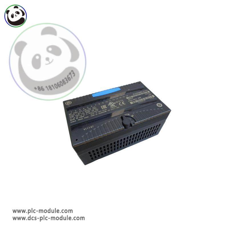 GE IC200MDL640L: High-Precision Discrete Input Module for Industrial Automation