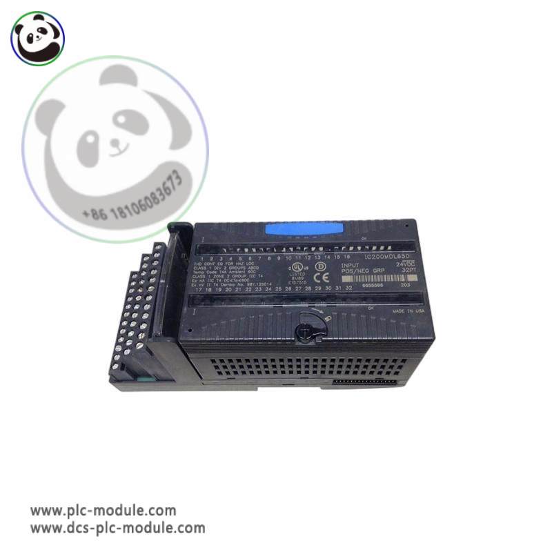 GE IC200MDL650 Digital Input Module - Advanced Industrial Control Solution