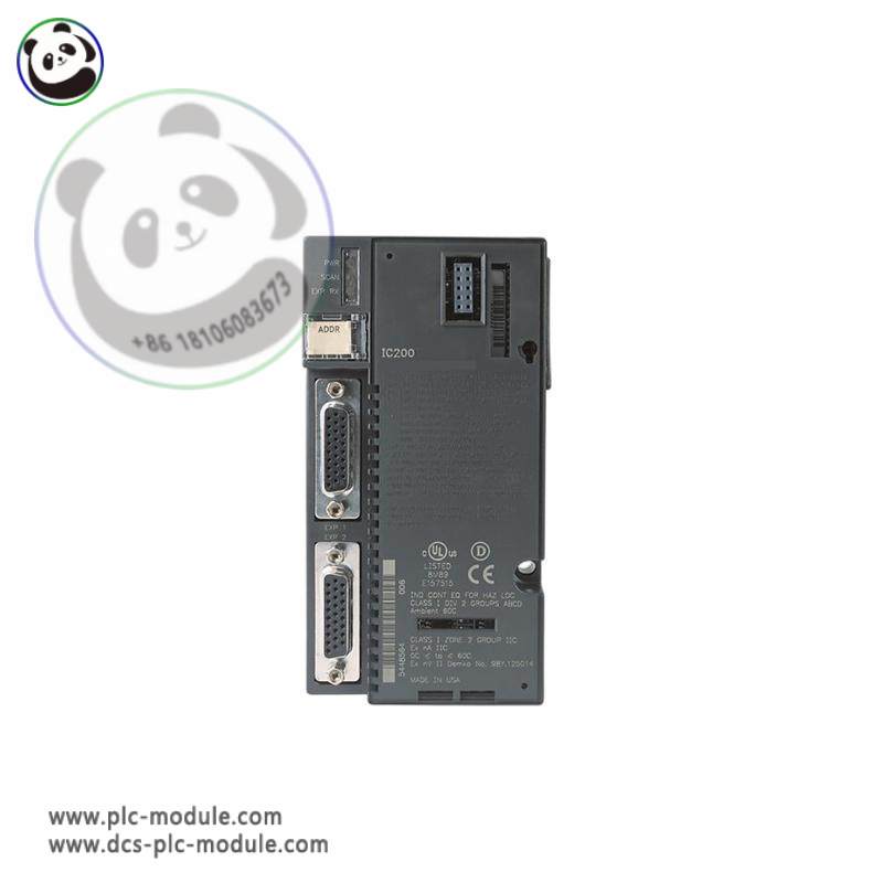 GE IC200PNS001: Industrial Remote I/O Unit