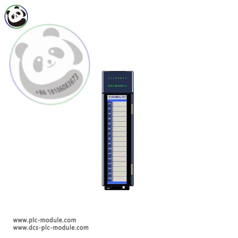 GE IC694MDL742 - High-Performance Digital Output Module