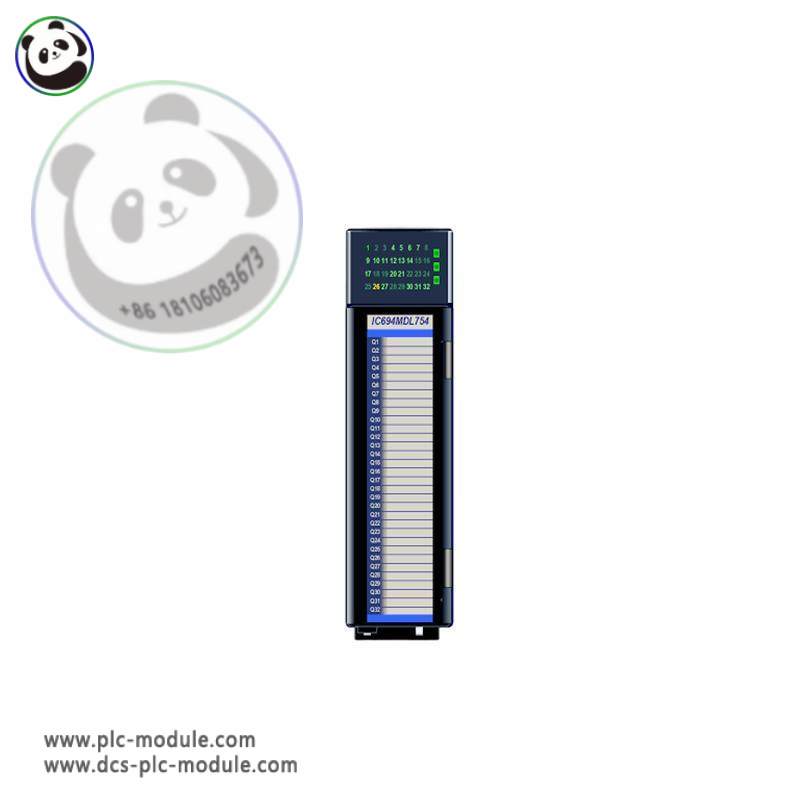 GE IC694MDL754 - High-Power Output Module for Industrial Control Systems