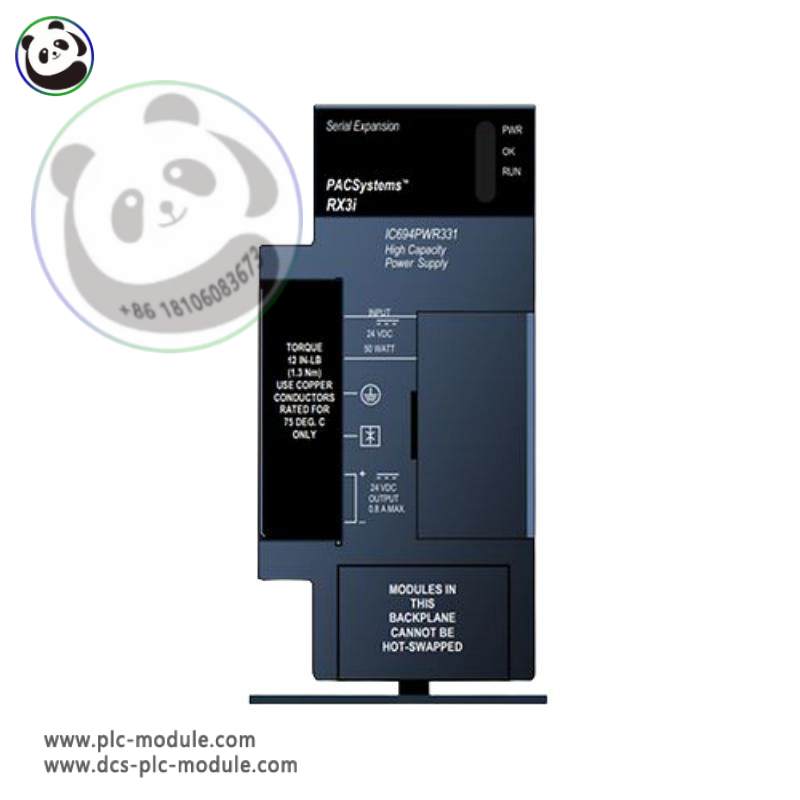 GE IC694PWR331 24 Vdc High Capacity Power Supply, 190 characters