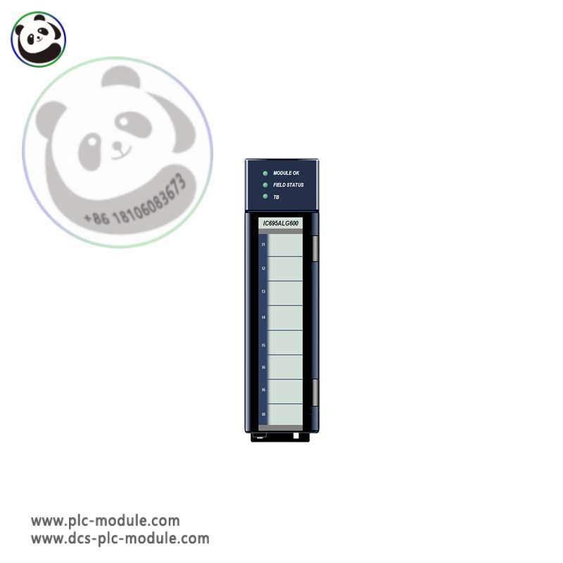 GE IC695ALG600 - Modular Analog Input Module, Efficient Data Acquisition Solution