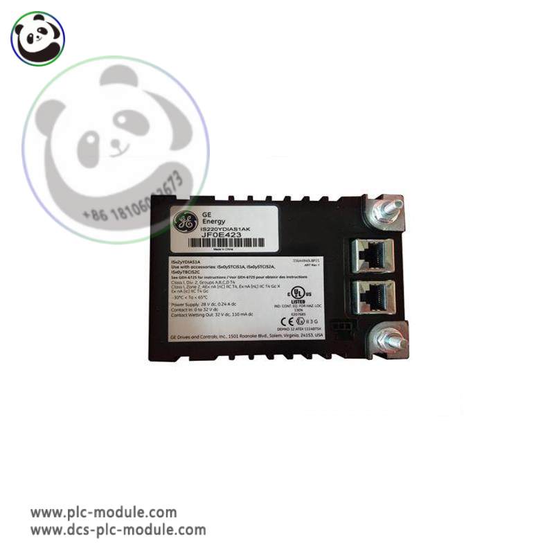 GE IS220YDIAS1AK - High-Performance Discrete Input Module for Industrial Automation