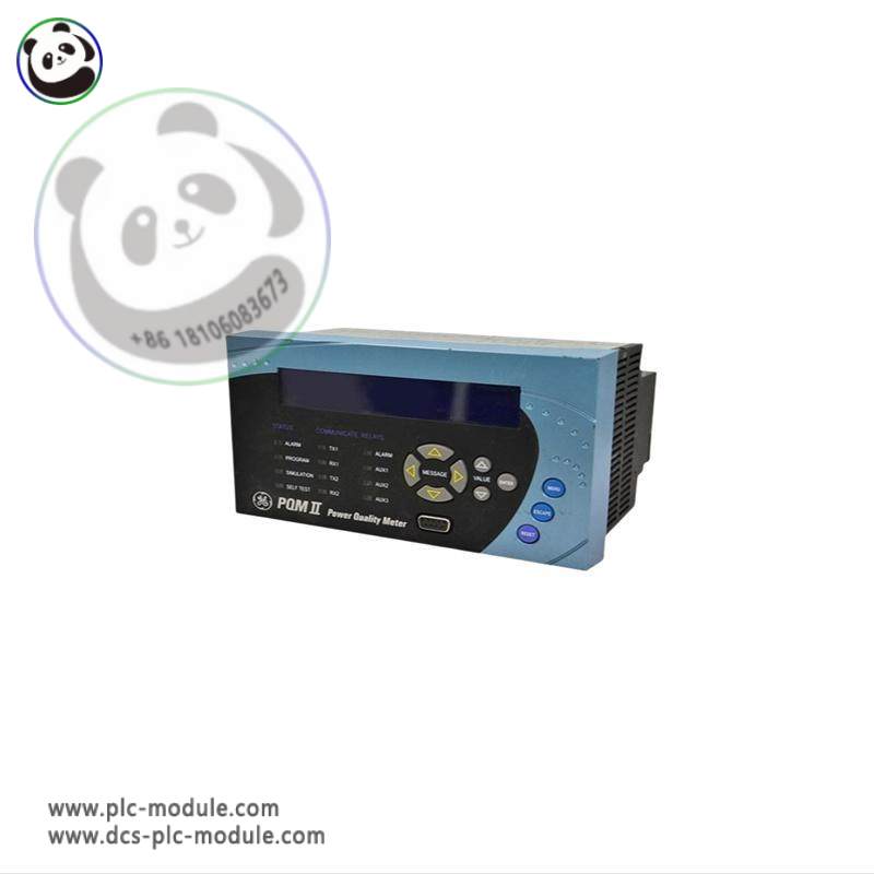 GE PQMII-A Power Quality Meter: Advanced Monitoring & Analysis