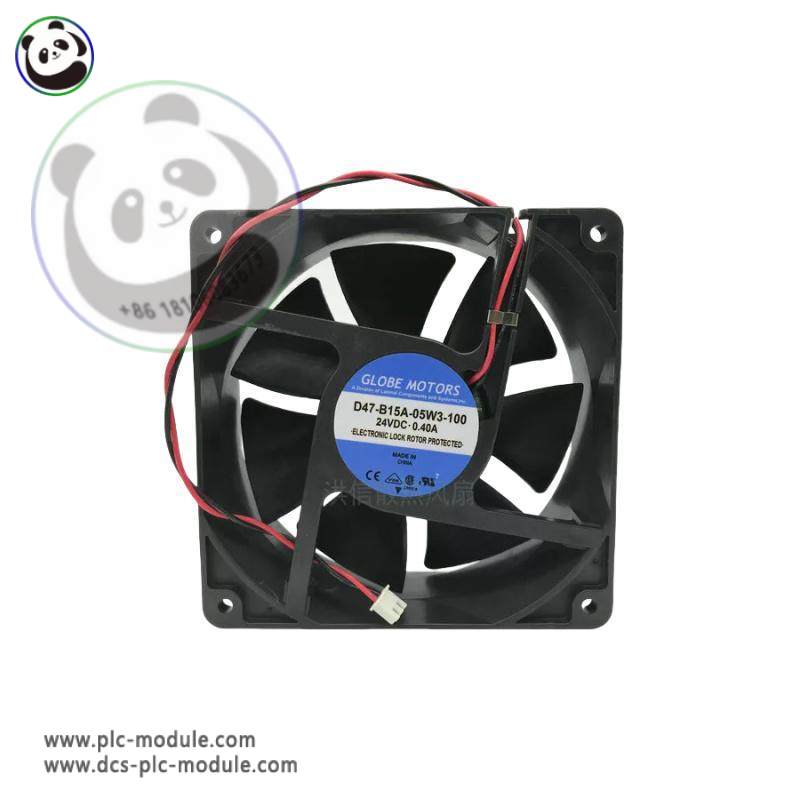 Globe Motors D47-B15A-05W3-100 Fan, High Efficiency Industrial Cooling Solution