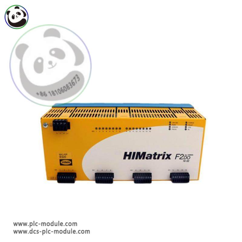 HIMA HIMATRIX F2DO1602 - Dual-Output Digital Module for Advanced Process Control