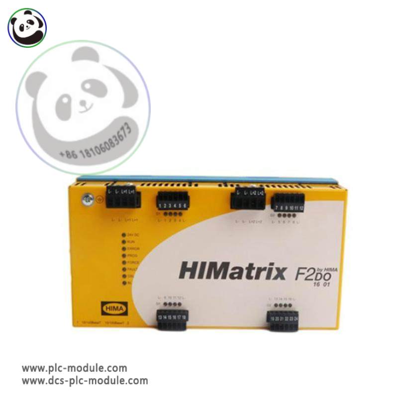 HIMA Himatrix F2DO1601 Power Supply Module, Compact & Efficient Control Solution