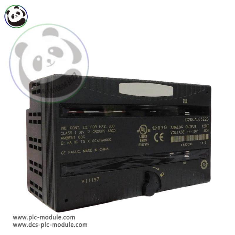 GE Fanuc IC200ALG322 - Analog I/O Module for VersaMax System