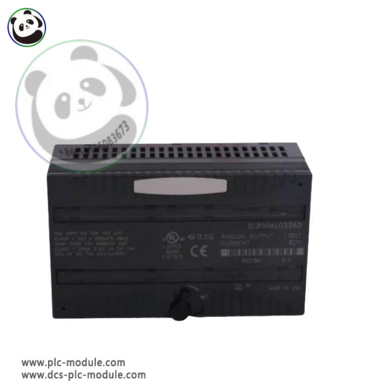 GE IC200ALG326 Analog Output Module, for Industrial Automation Control