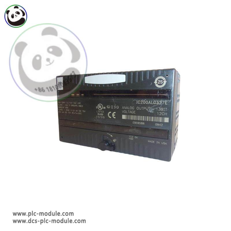 GE Fanuc IC200ALG327 Analog Output Module - Precision Control for Industrial Automation