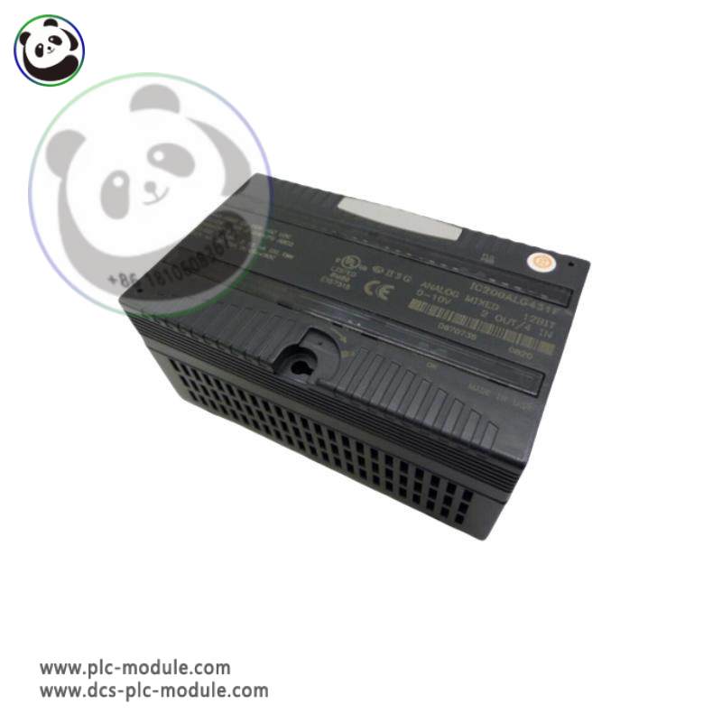 GE Fanuc IC200ALG431: High Precision Analog Input Module