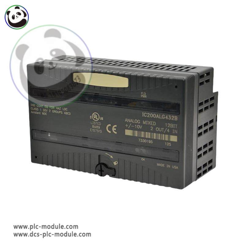 GE Fanuc IC200ALG432: 10 Volt DC Analog Mixed Module