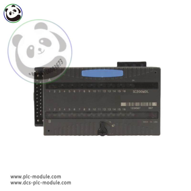 GE IC200MDL640: High-Power Logic Input Module, Engineered for Industrial Control Systems