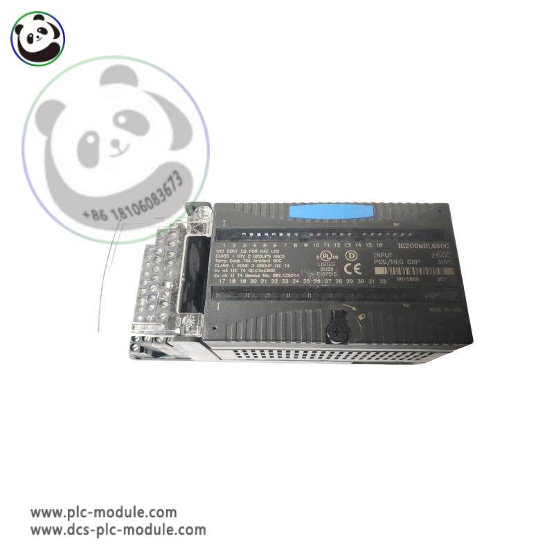 GE IC200MDL650: Advanced Input Module for Enhanced Control Systems