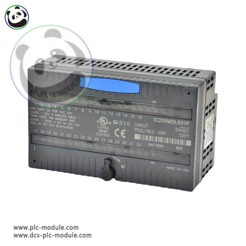 GE IC200MDL650F: VersaMax 24VDC Input Modules, Industrial Automation Solutions