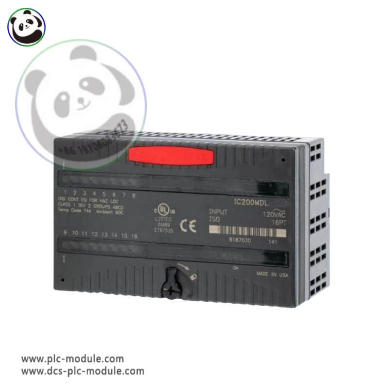 GE IC200MDL744 - 5 Volt Backplane Current Module