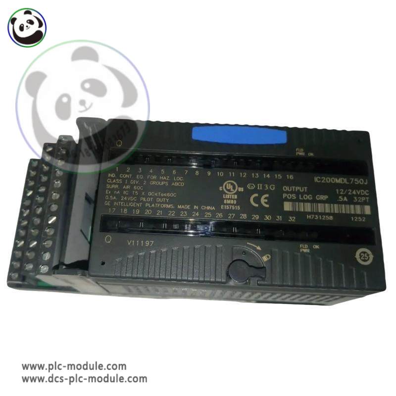 GE IC200MDL750J: High-Performance VersaMax Discrete Output Module