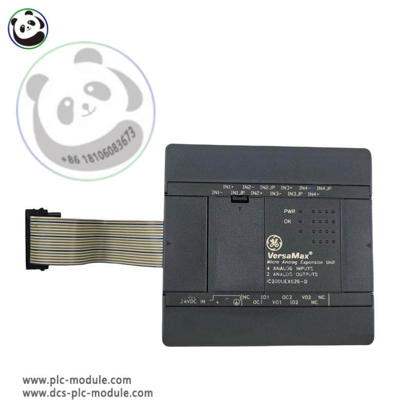 GE IC200UEX626: 6-Channel Analog Expansion Module, Advanced Industrial Control Solution