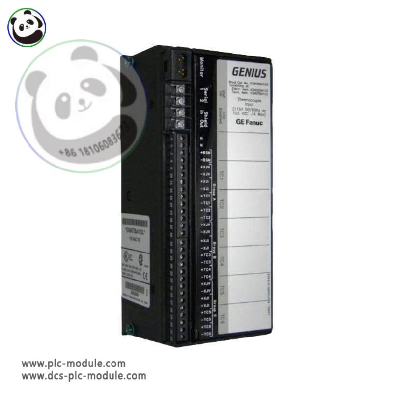 GE Fanuc IC660BBA026 Current-Source Input Block: High Precision for Industrial Automation