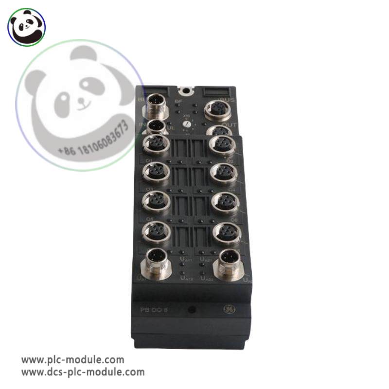 GE Fanuc IC676PBI008: Durable IP67-rated Input Block