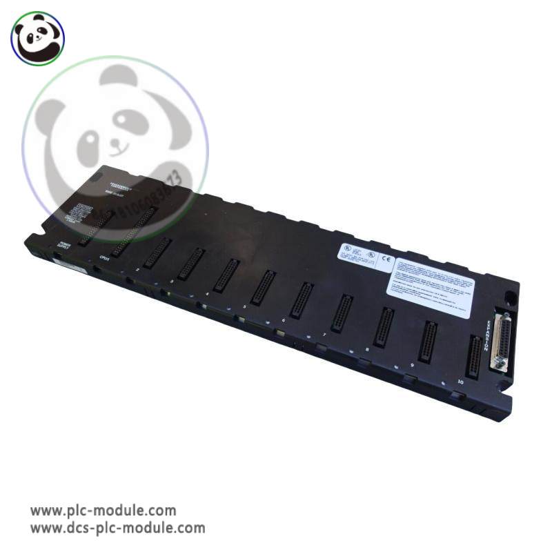 GE IC693CHS391: Ten-Slot Expansion Plate for Industrial Control Systems