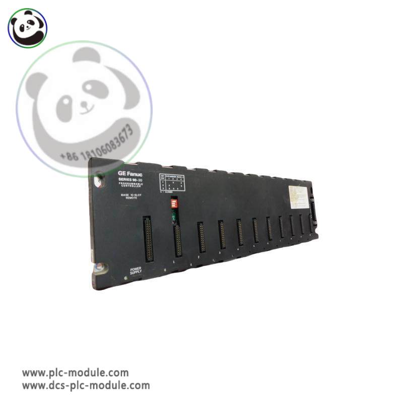 GE IC693CHS393 Remote Baseplate with 10 Slots - Advanced Industrial Automation Solution