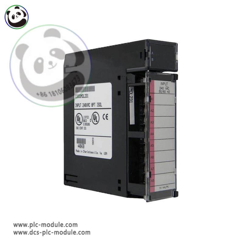 GE IC693MDL231: AC Isolated Input Module for Industrial Control Systems