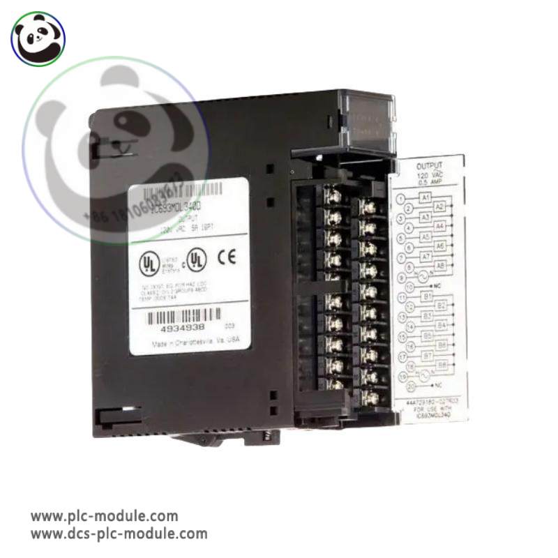 GE IC693MDL340: AC Output Module - High-Power Control Solution