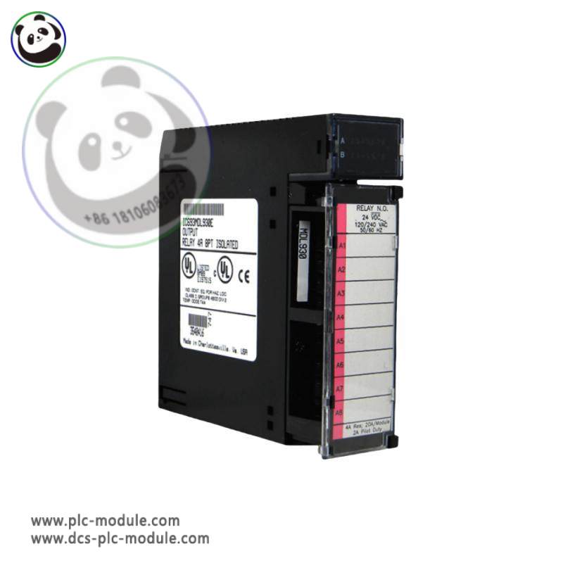 GE IC693MDL930: 4-Amp Isolated Relay Module, Advanced Industrial Automation Solution