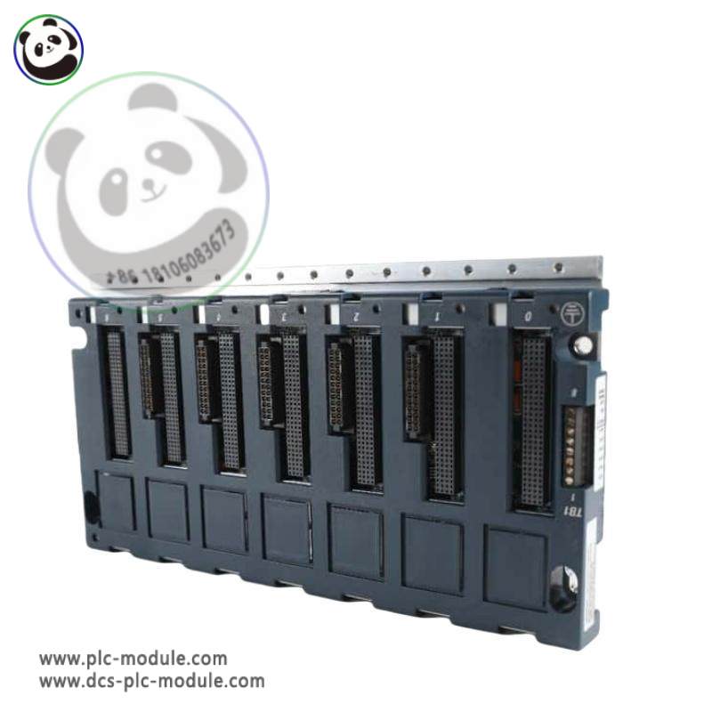 GE IC695CHS007 7-Slot Base Plate: Industrial Control Module