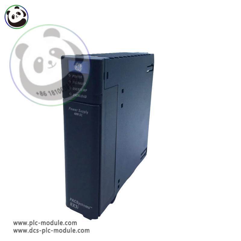 GE Fanuc IC695PDSD040 40W Power Supply, for Industrial Control Systems