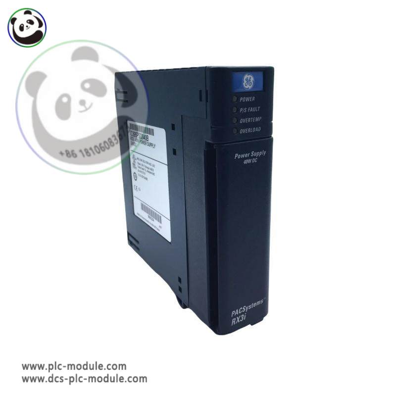 GE IC695PSD040H - High Performance RX3i PLC Power Supply