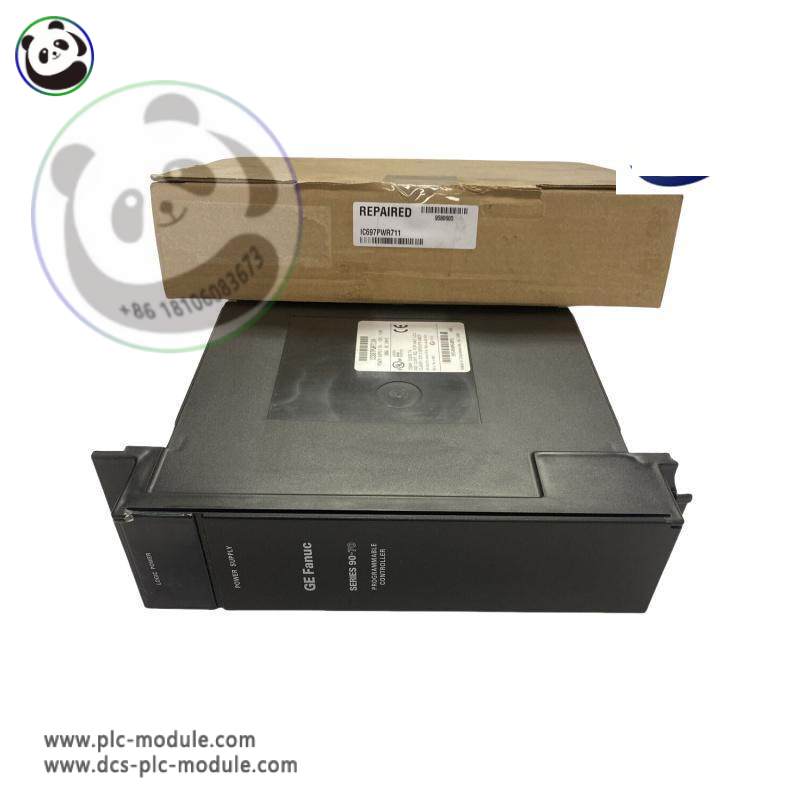 GE IC697PWR711K 100W Power Supply Module for Industrial Automation