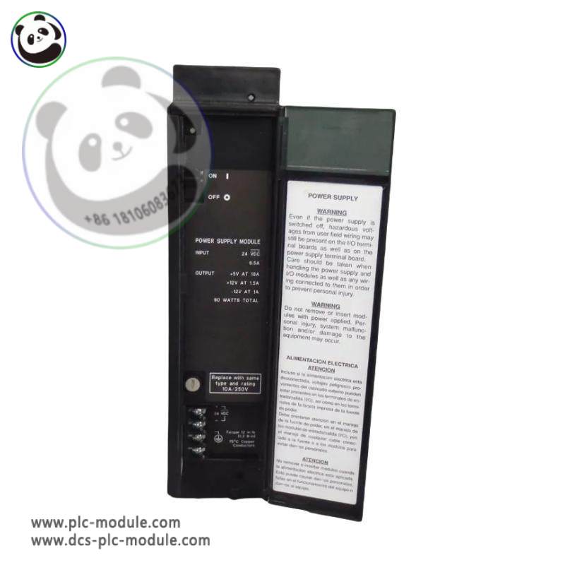 GE IC697PWR724 24 VDC Power Supply Module - Advanced Control for Industrial Applications