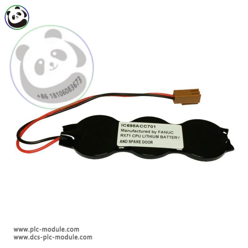 GE IC698ACC701 Battery - High Performance Power Supply Module for Industrial Automation