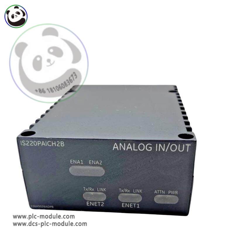 GE IS220PAICH2B - High-Performance Analog Input/Output Module with 200 mA Current Capability