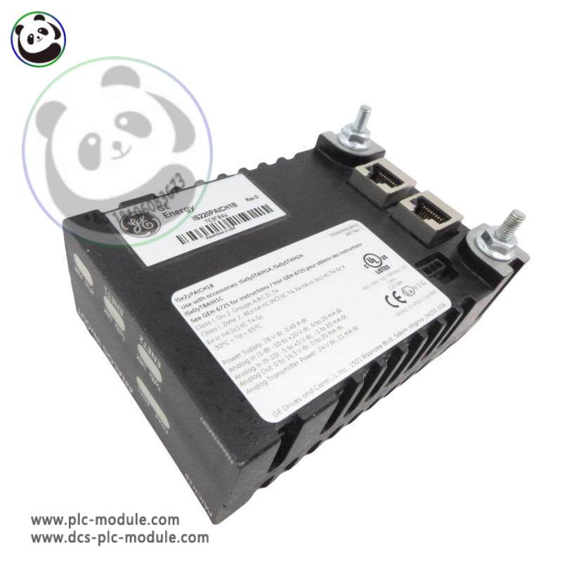 GE IS220PAOCH1B - 6 Channel Analog Output Module for Industrial Control