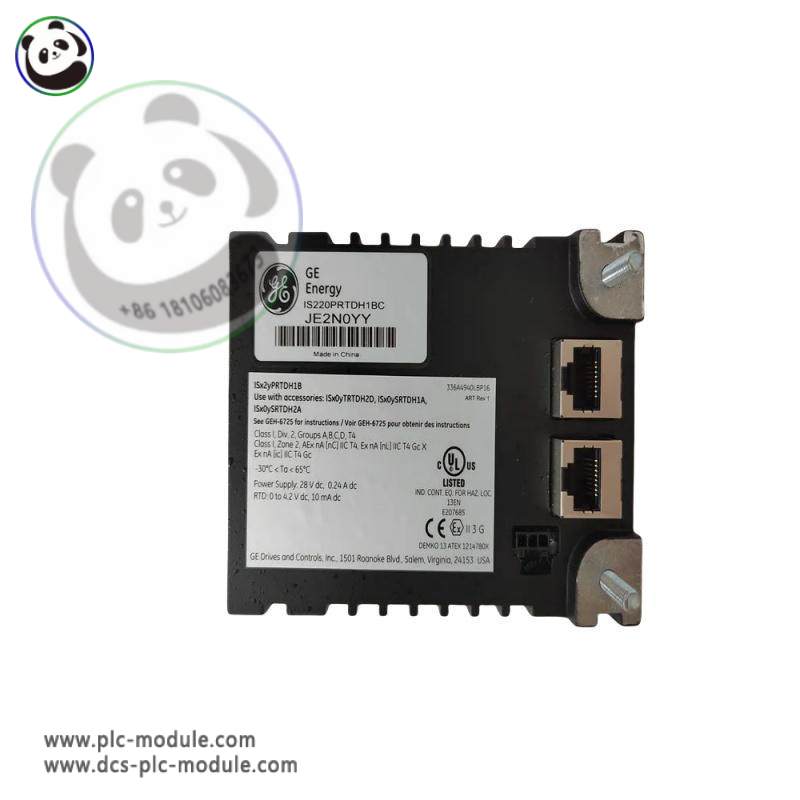 GE IS220PRTDH1B: High Precision RTD Input Module for Industrial Automation