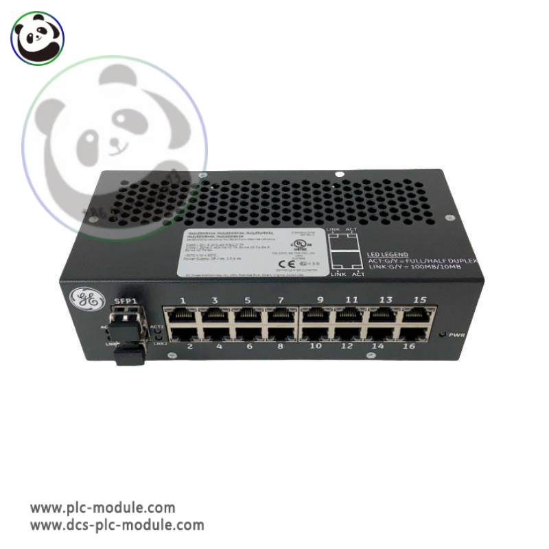 GE IS420ESWBH2A Ethernet / IONet Switch - Industrial Networking Solution for Reliable Operations