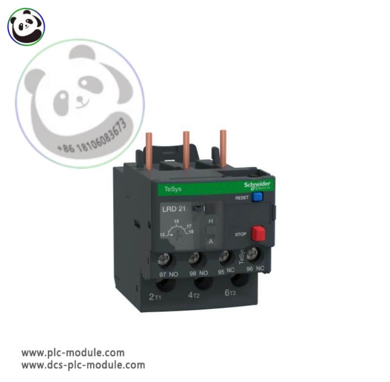 Schneider Electric LRD21 Overload Relay, High-Power Industrial Control Module