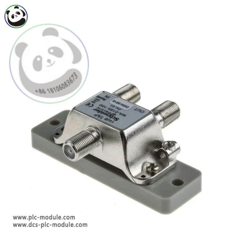 Schneider MA-0185-100: Modular Industrial Coax Splitter for Enhanced Signal Distribution