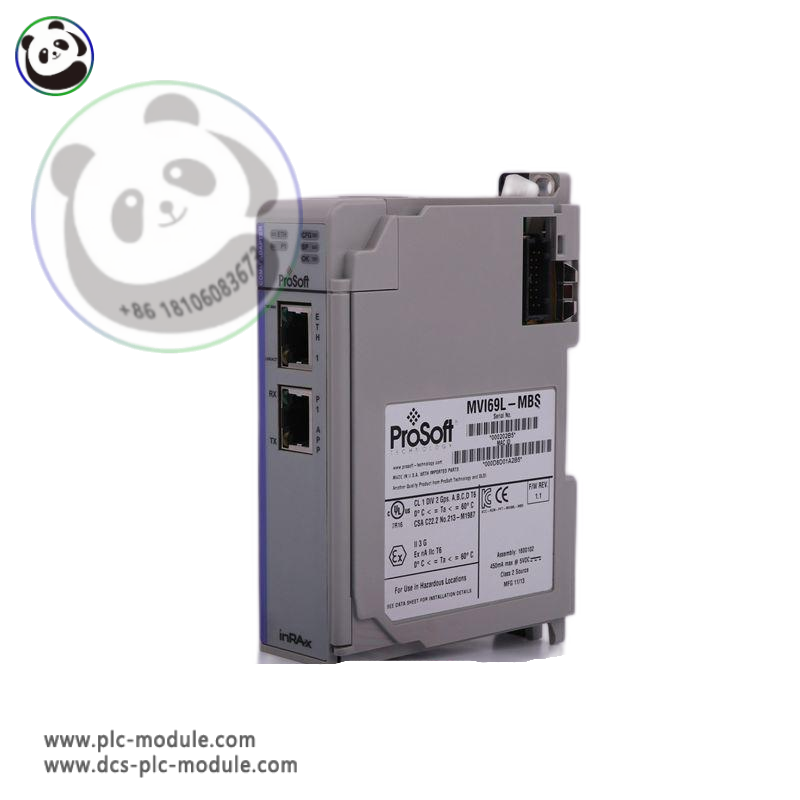 Prosoft MVI69L-MBS Modbus Serial Lite Communication Module - Efficient, Reliable Data Transfer Solution