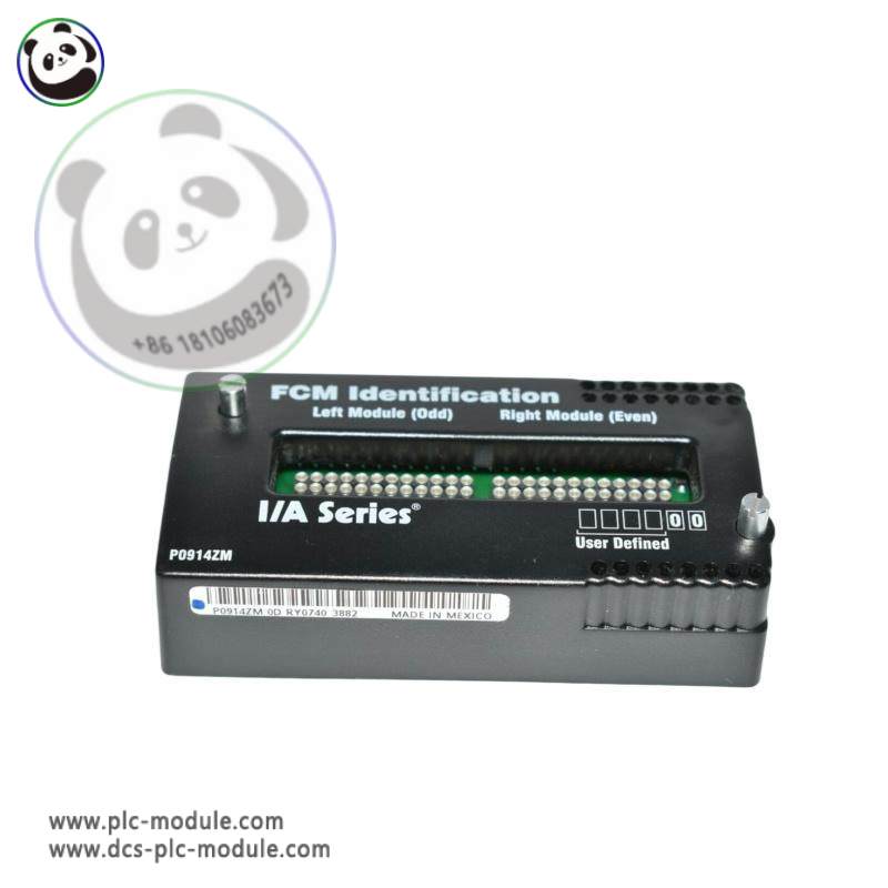 FOXBORO P0914ZM Identification Module: Precision Control Solutions