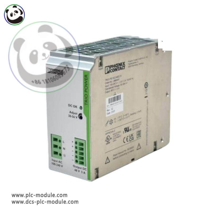 Phoenix Contact TRIO-PS/1AC/48DC/5 Power Supply - Reliable Energy Solutions for Industrial Control