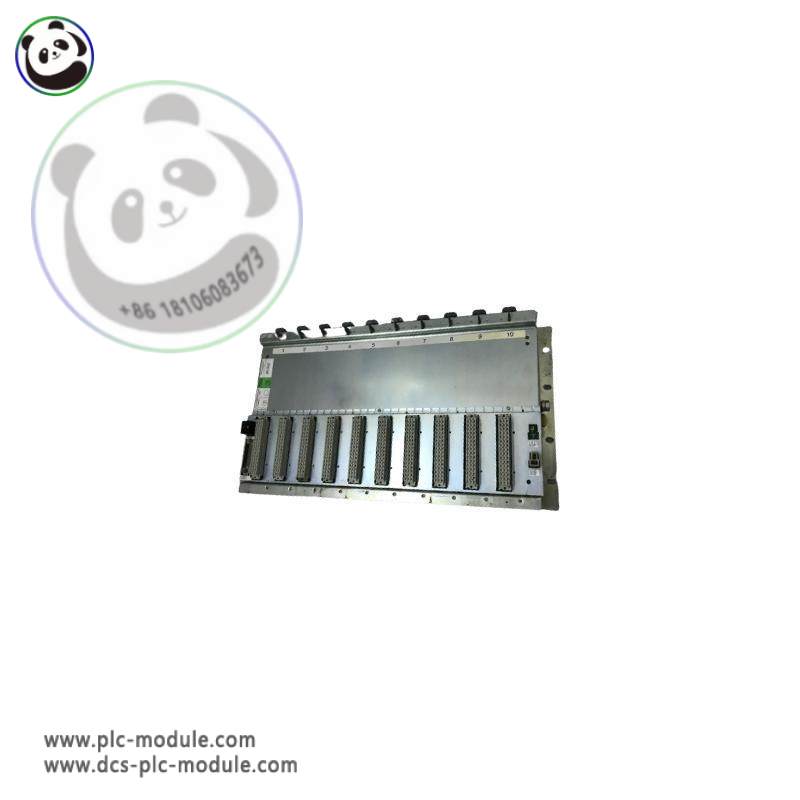 ABB RF615 3BHT100010R1 - Base Backplane for 10 Slots